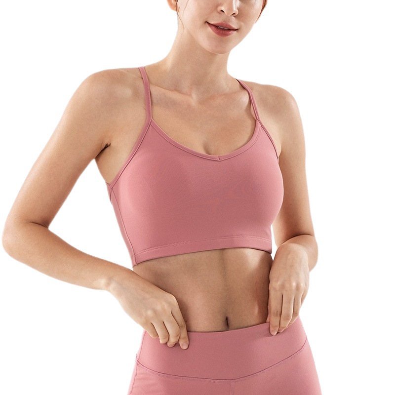 Sports and leisure bra with chest pad - Stregactive